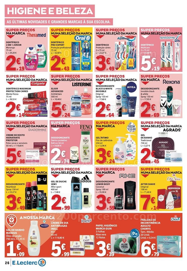 Antevisão Folheto E-LECLERC Promoções de 30 julho a 5 agosto